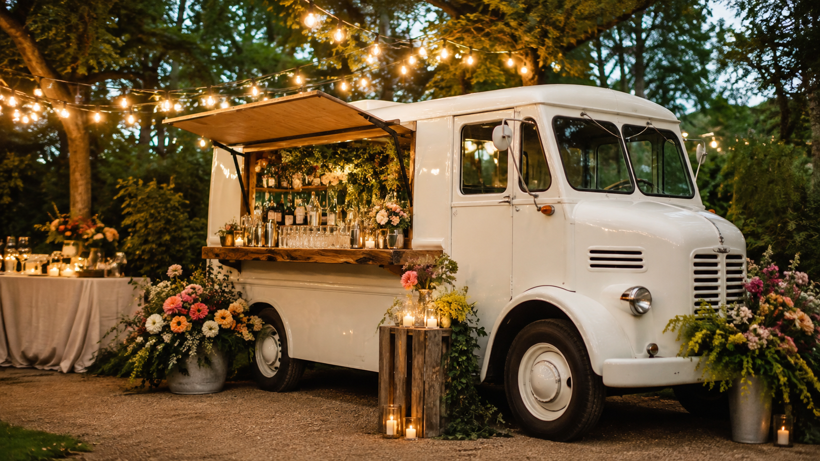 Kira and Bailee's colorful romantic garden wedding inspiration board